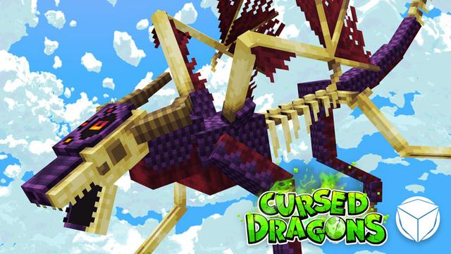 Thumbnail of the Minecraft Bedrock Marketplace product Cursed Dragons created by Logdotzip.