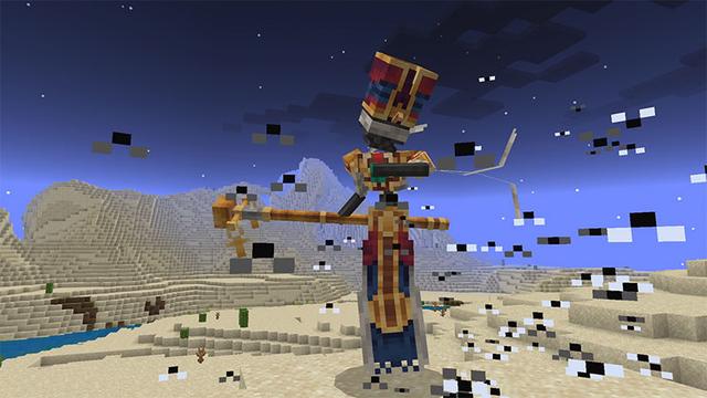 Screenshot of the Minecraft Bedrock Marketplace product Elite Mobs created by Logdotzip.