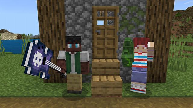 Screenshot of the Minecraft Bedrock Marketplace product Elite Mobs created by Logdotzip.