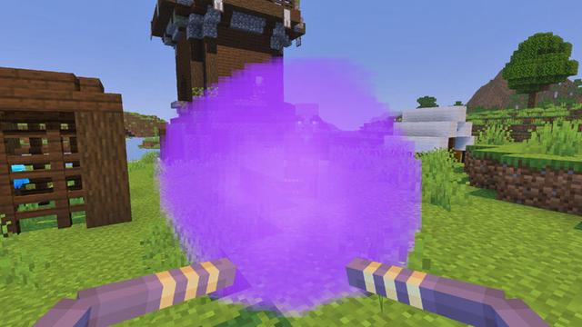 Screenshot of the Minecraft Bedrock Marketplace product Enderman Morph Add-On created by Logdotzip.