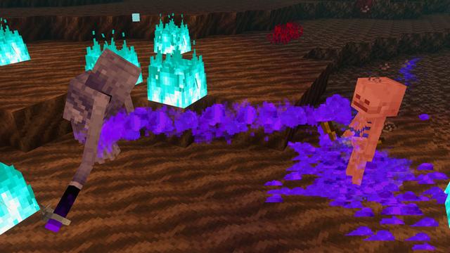 Screenshot of the Minecraft Bedrock Marketplace product Enderman Morph Add-On created by Logdotzip.