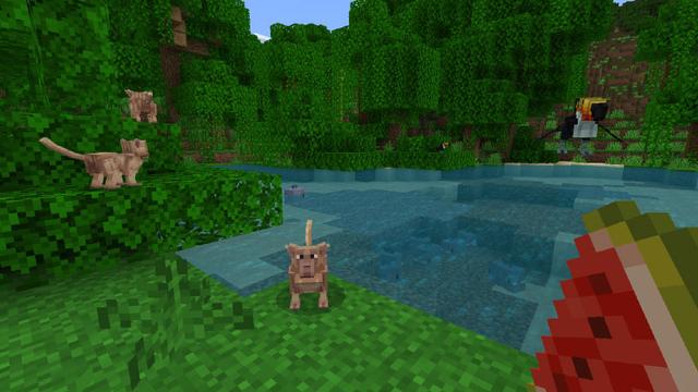 Screenshot of the Minecraft Bedrock Marketplace product Gobs of Mobs 2 created by Logdotzip.