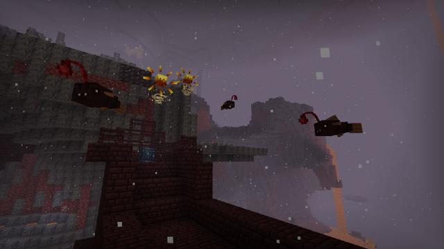 Screenshot of the Minecraft Bedrock Marketplace product Gobs of Mobs 2 created by Logdotzip.