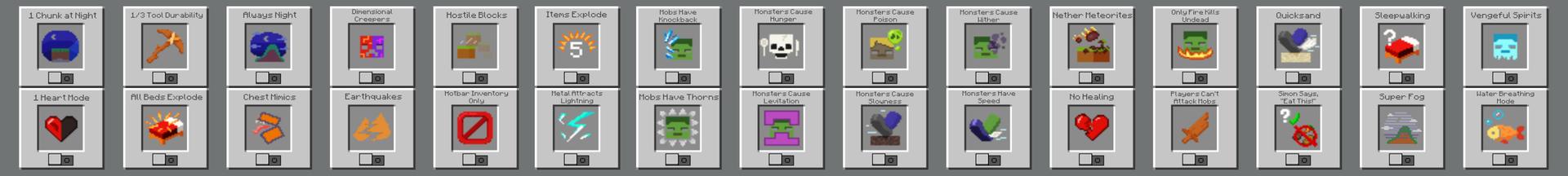 Panorama of the Minecraft Bedrock Marketplace product Hardcore MAX created by Logdotzip.