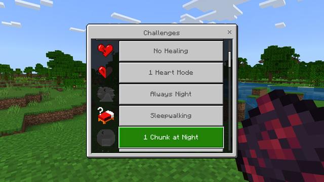 Screenshot of the Minecraft Bedrock Marketplace product Hardcore MAX created by Logdotzip.