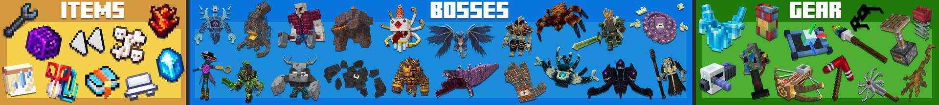 Panorama of the Minecraft Bedrock Marketplace product Kipper’s Boss Box created by Logdotzip.