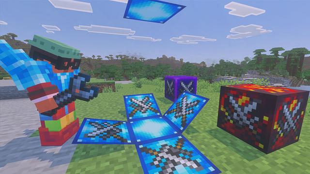 Screenshot of the Minecraft Bedrock Marketplace product Kipper’s Boss Box created by Logdotzip.