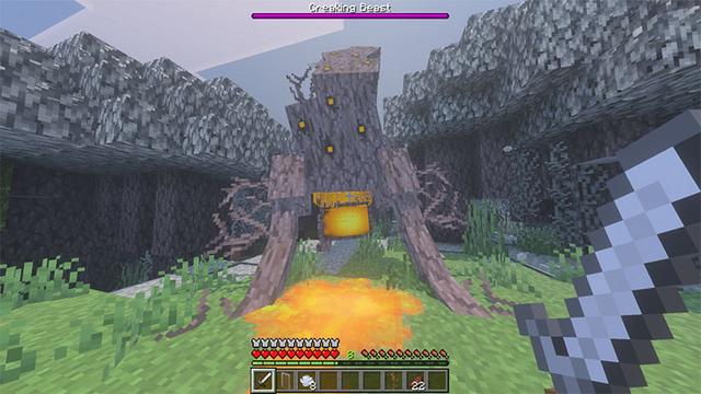 Screenshot of the Minecraft Bedrock Marketplace product Kipper’s Boss Box created by Logdotzip.