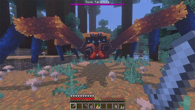 Screenshot of the Minecraft Bedrock Marketplace product Kipper’s Boss Box created by Logdotzip.