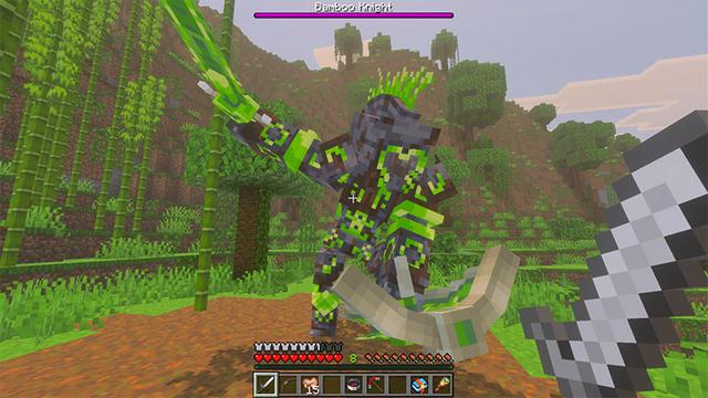 Screenshot of the Minecraft Bedrock Marketplace product Kipper’s Boss Box created by Logdotzip.