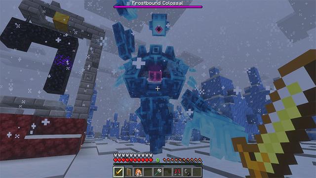 Screenshot of the Minecraft Bedrock Marketplace product Kipper’s Boss Box created by Logdotzip.