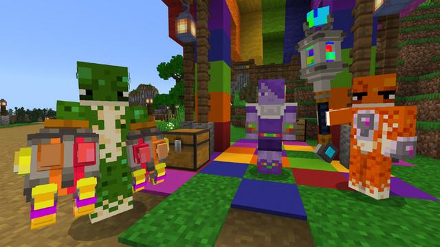Screenshot of the Minecraft Bedrock Marketplace product Magic Weapons created by Logdotzip.