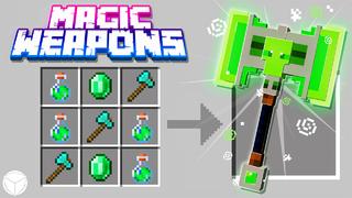 Thumbnail of the Minecraft Bedrock Marketplace product Armes magiques created by Logdotzip.