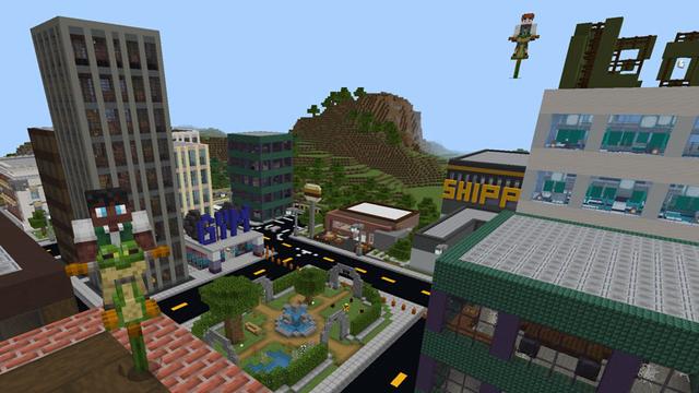 Screenshot of the Minecraft Bedrock Marketplace product Mob School created by Logdotzip.