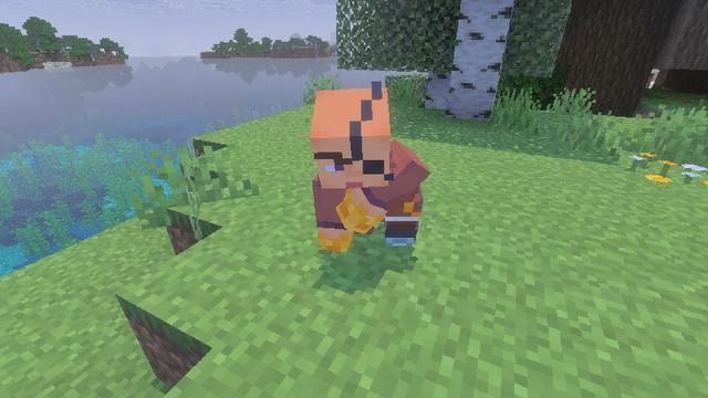 Screenshot of the Minecraft Bedrock Marketplace product Player Death Animations created by Logdotzip.