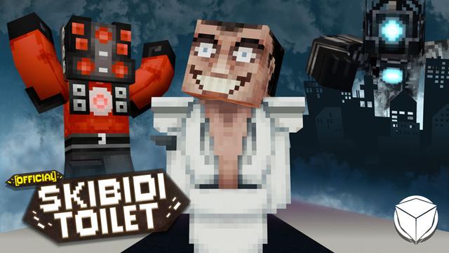 Thumbnail of the Minecraft Bedrock Marketplace product Skibidi Toilet [OFFICIAL] created by Logdotzip.