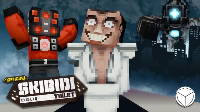 Thumbnail of the Minecraft Bedrock Marketplace product Skibidi Toilet [OFFICIAL] created by Logdotzip.