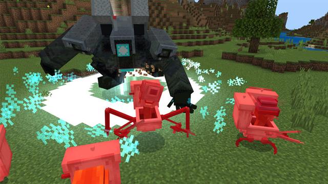 Screenshot of the Minecraft Bedrock Marketplace product Skibidi Toilettenüberfälle created by Logdotzip.