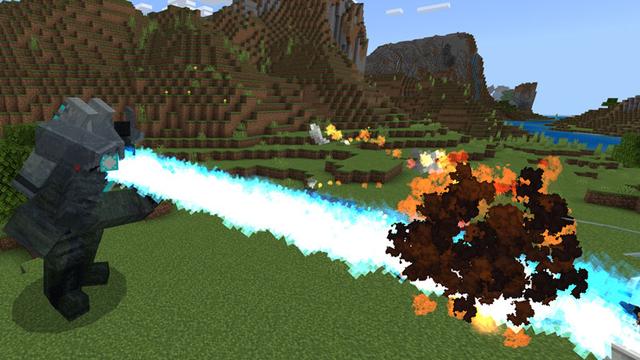 Screenshot of the Minecraft Bedrock Marketplace product Skibidi Toilettenüberfälle created by Logdotzip.