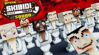Thumbnail of the Minecraft Bedrock Marketplace product Skibidi Toilet Squad created by Logdotzip.