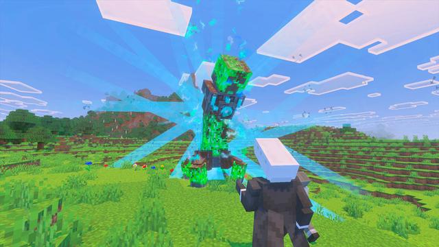 Screenshot of the Minecraft Bedrock Marketplace product Skibidi Toilet Titan Wars created by Logdotzip.