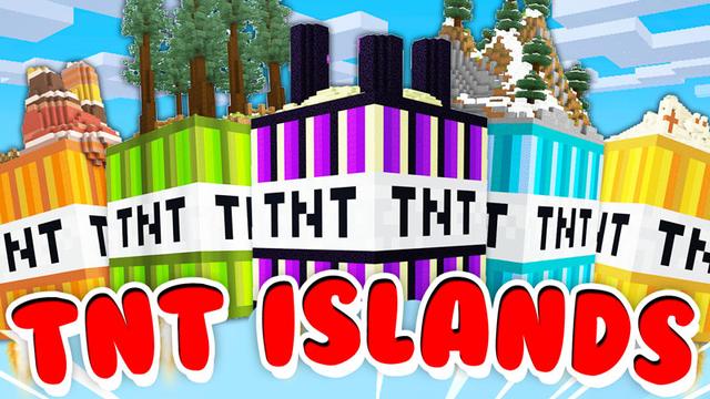 Thumbnail of the Minecraft Bedrock Marketplace product TNT Islands created by Logdotzip.