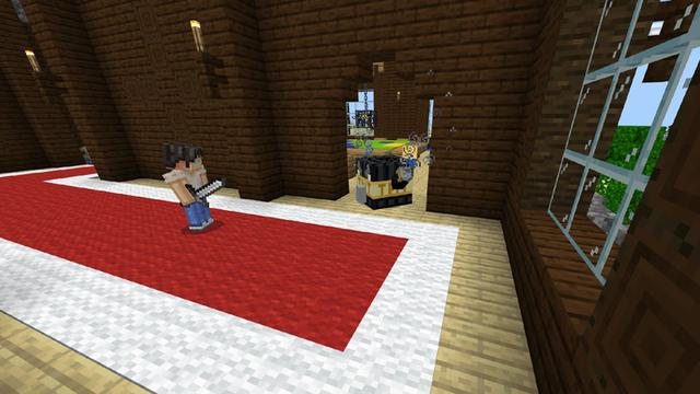 Screenshot of the Minecraft Bedrock Marketplace product TNT Mobs created by Logdotzip.