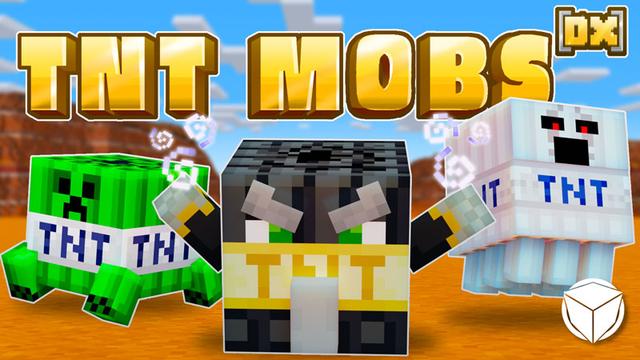 Thumbnail of the Minecraft Bedrock Marketplace product TNT Mobs created by Logdotzip.