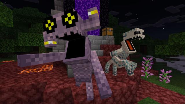 Screenshot of the Minecraft Bedrock Marketplace product Tormentors created by Logdotzip.
