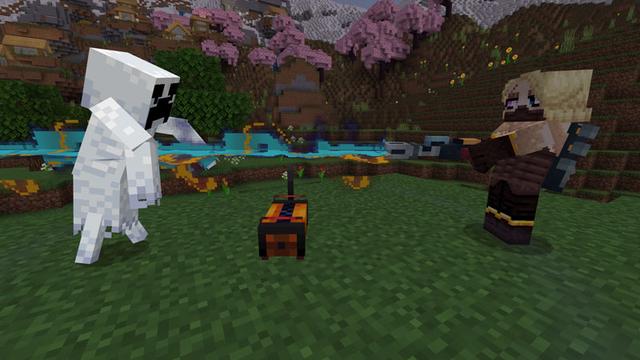 Screenshot of the Minecraft Bedrock Marketplace product Tormentors created by Logdotzip.