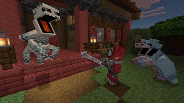Screenshot of the Minecraft Bedrock Marketplace product Tormentors created by Logdotzip.