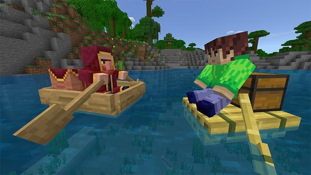 Screenshot of the Minecraft Bedrock Marketplace product Trader Expansion Add-On created by Logdotzip.