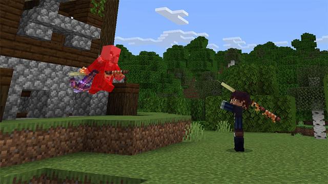 Screenshot of the Minecraft Bedrock Marketplace product Trader Expansion Add-On created by Logdotzip.