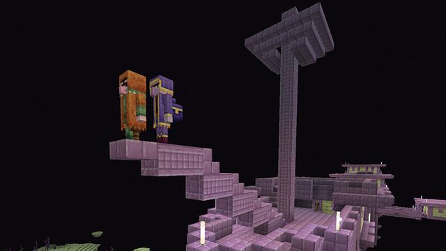 Screenshot of the Minecraft Bedrock Marketplace product Trader Expansion Add-On created by Logdotzip.