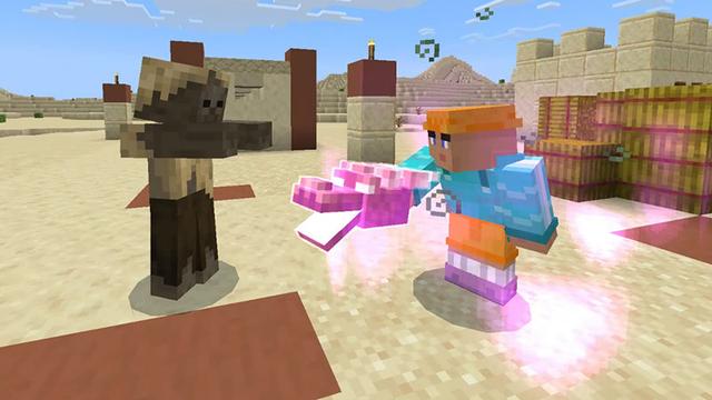 Screenshot of the Minecraft Bedrock Marketplace product Trader Expansion Add-On created by Logdotzip.