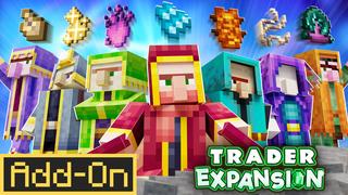 Thumbnail of the Minecraft Bedrock Marketplace product Trader Expansion Add-On created by Logdotzip.