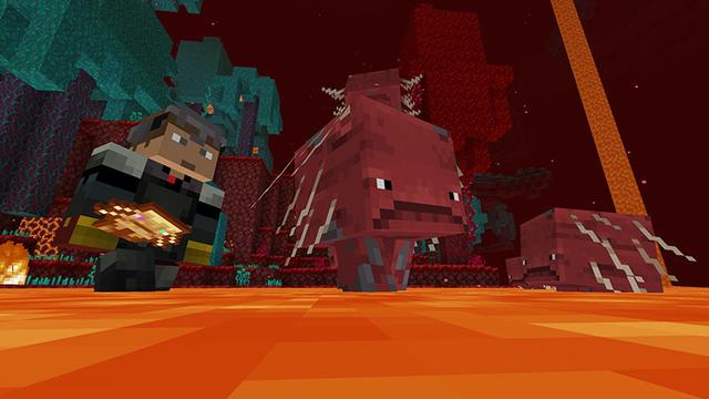 Screenshot of the Minecraft Bedrock Marketplace product ULTRA Mob Totems created by Logdotzip.