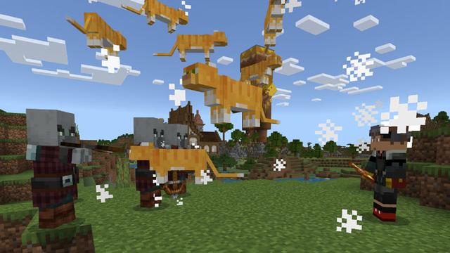 Screenshot of the Minecraft Bedrock Marketplace product ULTRA Mob Totems created by Logdotzip.