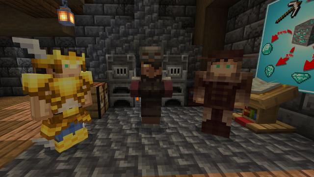 Screenshot of the Minecraft Bedrock Marketplace product ULTRA Rare Armor created by Logdotzip.