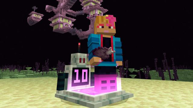 Screenshot of the Minecraft Bedrock Marketplace product Utility Bots Add-On created by Logdotzip.