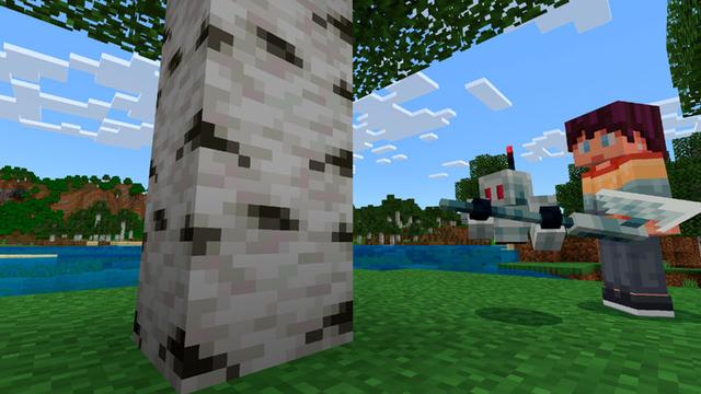 Screenshot of the Minecraft Bedrock Marketplace product Utility Bots Add-On created by Logdotzip.