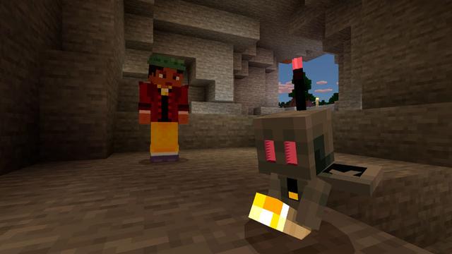 Screenshot of the Minecraft Bedrock Marketplace product Utility Bots Add-On created by Logdotzip.