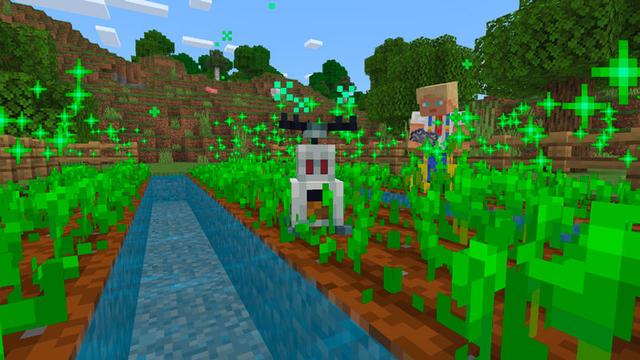 Screenshot of the Minecraft Bedrock Marketplace product Utility Bots Add-On created by Logdotzip.