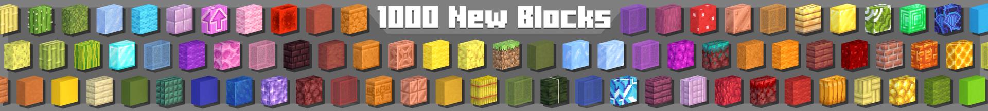 Panorama of the Minecraft Bedrock Marketplace product Vertical Slabs Add-On created by Logdotzip.
