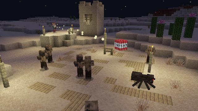 Screenshot of the Minecraft Bedrock Marketplace product Ender Pearls++ created by Loose Screw.