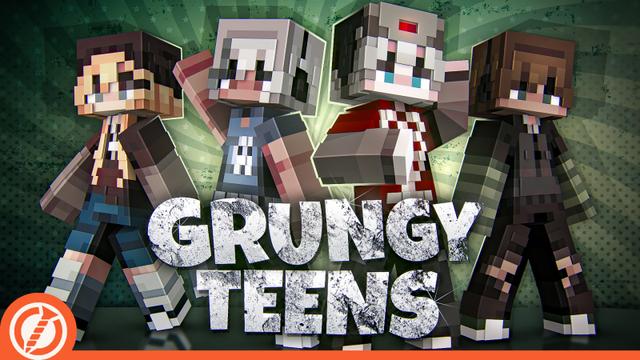 Thumbnail of the Minecraft Bedrock Marketplace product Grungy Teens created by Loose Screw.