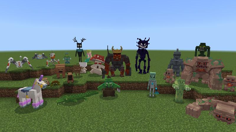 More Creatures Add-On by Loose Screw | CHUNK - Minecraft Bedrock ...