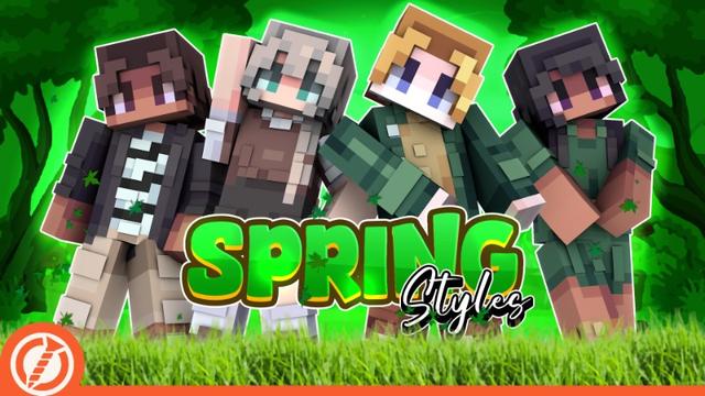 Thumbnail of the Minecraft Bedrock Marketplace product Spring Styles created by Loose Screw.