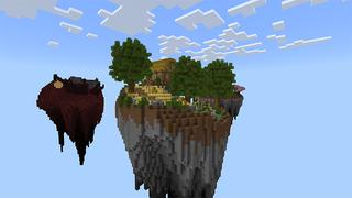 Screenshot of the Minecraft Bedrock Marketplace product 100 Days One Block! created by Lore Studios.