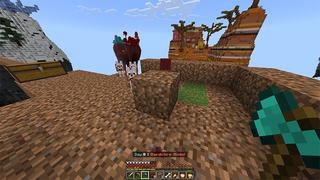 Screenshot of the Minecraft Bedrock Marketplace product 100 Days One Block! created by Lore Studios.